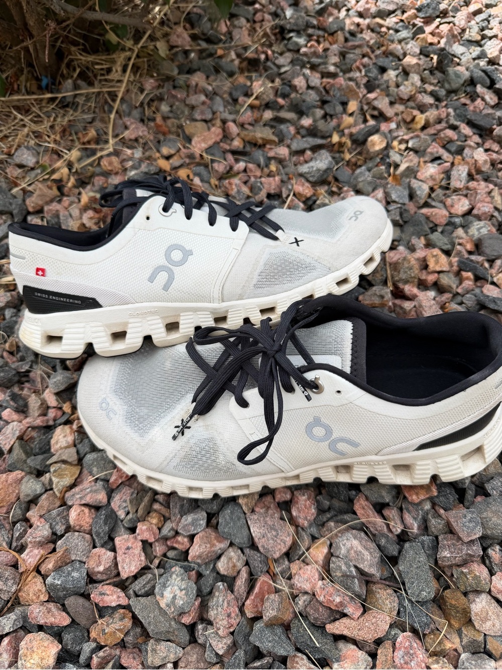 On Runnin woman’s  Athletic Shoes in White and Black